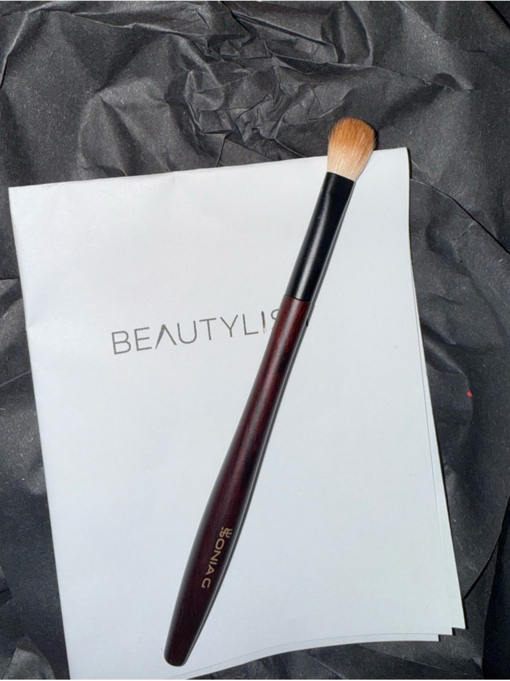Sonia G Tapered Blending Eye Brush - Brown Handle